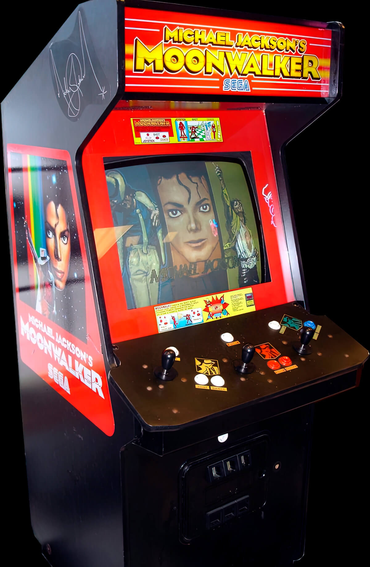 Игровой автомат Michael Jackson's Moonwalker на Аркадных автоматов